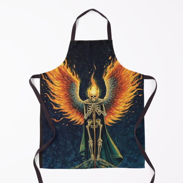 Item preview, Flamebound Seraphim Knight designed and sold by RSDigitalPrintDesign.