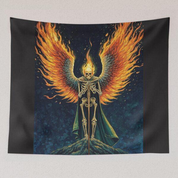 Item preview, Flamebound Seraphim Knight  designed and sold by RSDigitalPrintDesign.