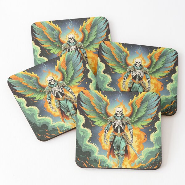 Item preview, Flamebound Seraphim Knight  designed and sold by RSDigitalPrintDesign.