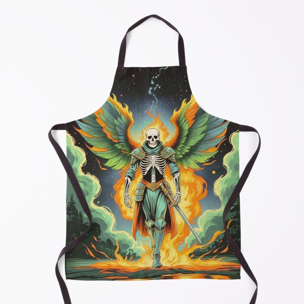 Item preview, Flamebound Seraphim Knight designed and sold by RSDigitalPrintDesign.