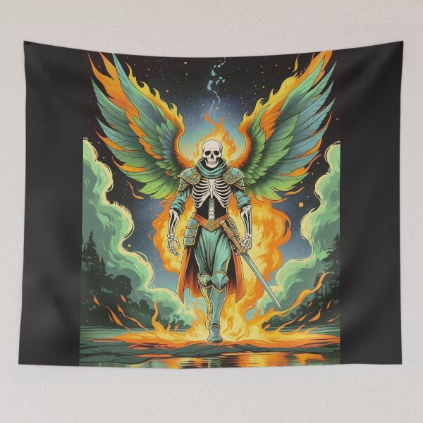 Item preview, Flamebound Seraphim Knight  designed and sold by RSDigitalPrintDesign.