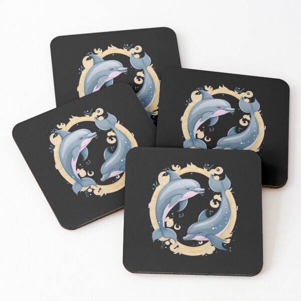 Item preview, Dolphin Coastal Charm designed and sold by RockitBaby.