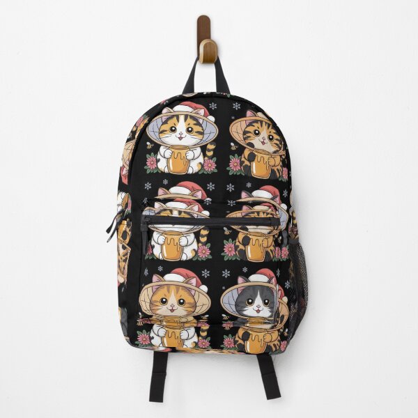 Item preview, Christmas Kawaii Cat Obsession - cat Honey lover designed and sold by DamioPolArt.
