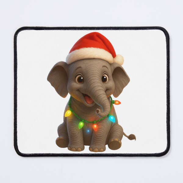 Item preview, Christmas Borneo Elephant designed and sold by Sillytoe.