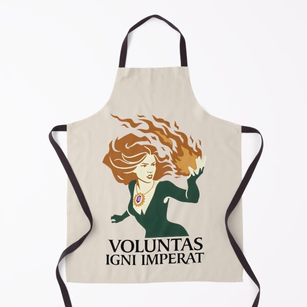 Item preview, Voluntas Igni Imperat Fire Sorceress Fantasy Magic Art designed and sold by SplashTastic.
