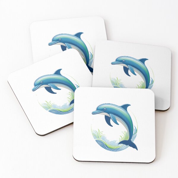 Item preview, Whimsical Dolphin Art designed and sold by RockitBaby.
