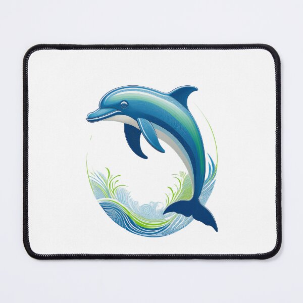 Item preview, Whimsical Dolphin Art designed and sold by RockitBaby.