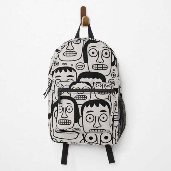 Item preview, Original Face Pattern Black White Design  designed and sold by Ed & Harmony.