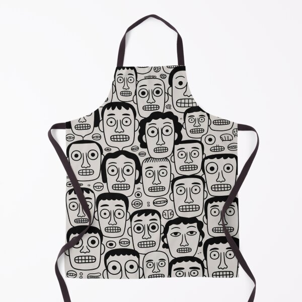 Item preview, Original Face Pattern Black White Design  designed and sold by Ed & Harmony.