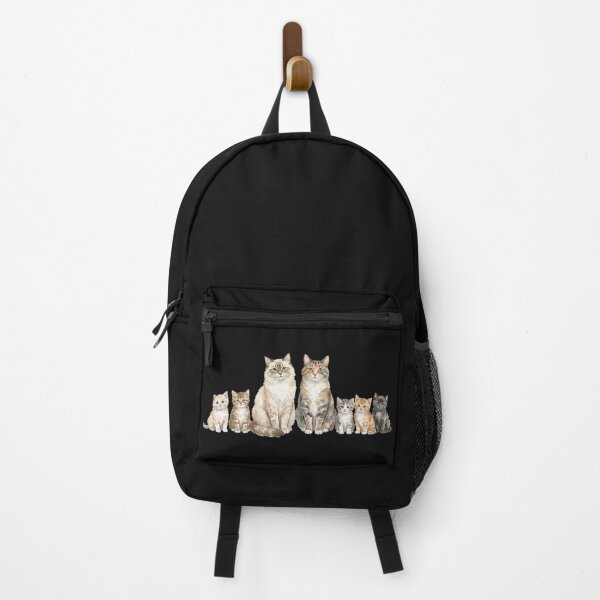 Item preview, cute cat family designed and sold by CammiesShop.