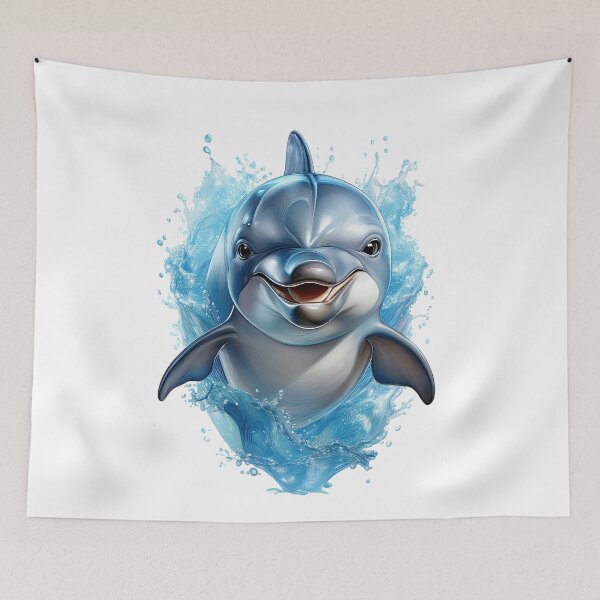 Item preview, Dolphin Coastal Dream designed and sold by RockitBaby.