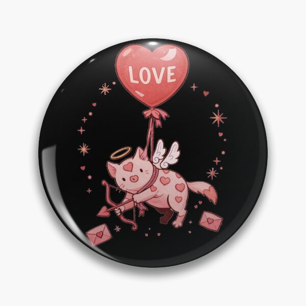 Item preview, Love Cat Cupid valentine gift for valentine`s day  designed and sold by zuzzelek44.
