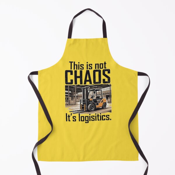 Item preview, This Is Not Chaos – It’s Logistics | Forklift Warehouse Humor designed and sold by RetroNibylander.