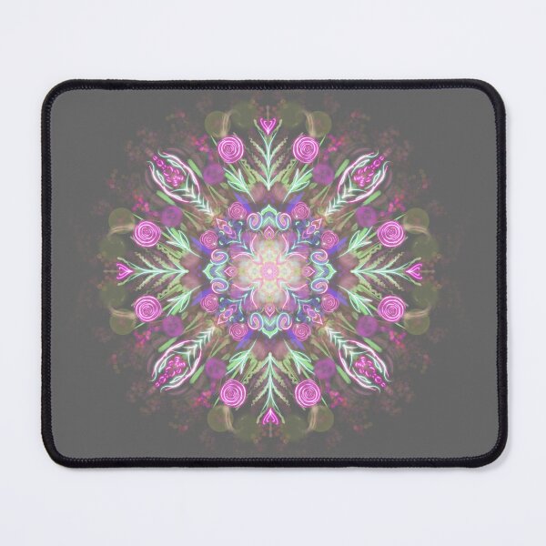 Item preview, Pink mandala Roses designed and sold by JuzBeMindful.