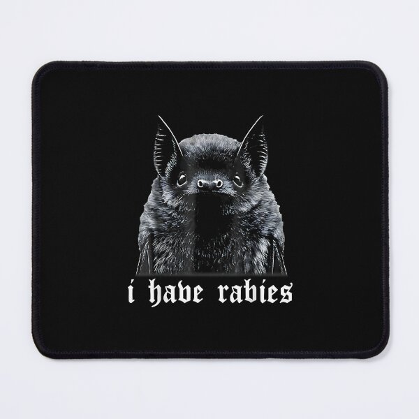 Item preview, Funny I Have Rabies Bat Vintage Illustration Design designed and sold by FerminVigo.