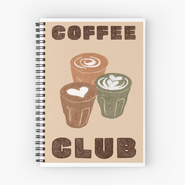 Item preview, Coffee Club Poster designed and sold by DygsStudio.