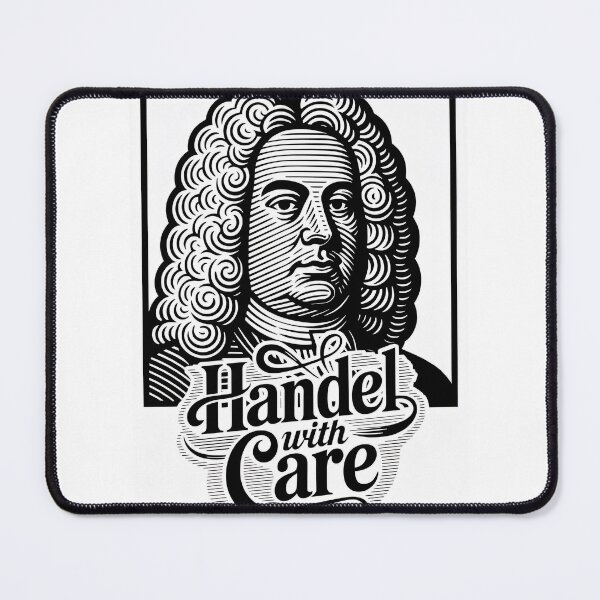 Item preview, Baroque Wit: Handel with Humor and Style designed and sold by ForeverPrintsOK.