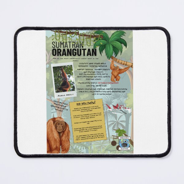 Item preview, Unnatural Selection Endangered Animals: Sumatran Orangutan designed and sold by GinnsSales.