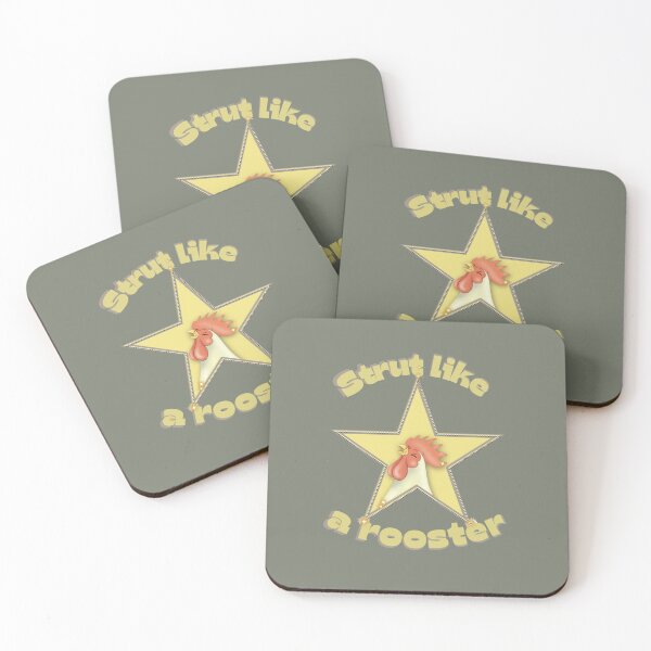 Item preview, Backyard Birds - Strut Like a Rooster - Funny Graphic Design designed and sold by SawaOne.