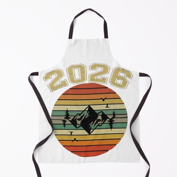 Item preview, Class of 2026 Vintage Retro Sunset Mountain Adventure designed and sold by JanRizz.
