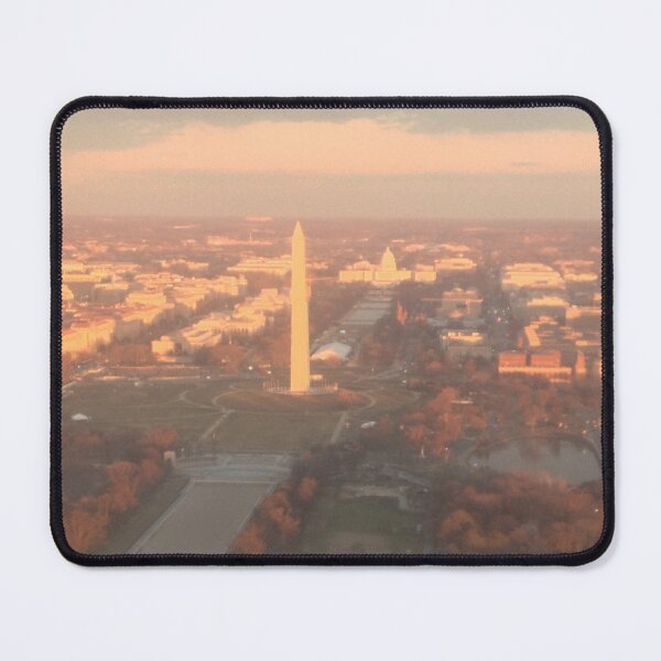 Item preview, Aerial Sunset Over Washington DC (Landscape) — Washington Monument & Capitol | National Mall Photography designed and sold by LScreations9093.