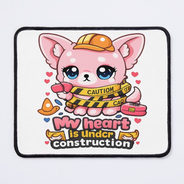Item preview, My Heart Is Under Construction Chihuahua designed and sold by Furvisors.