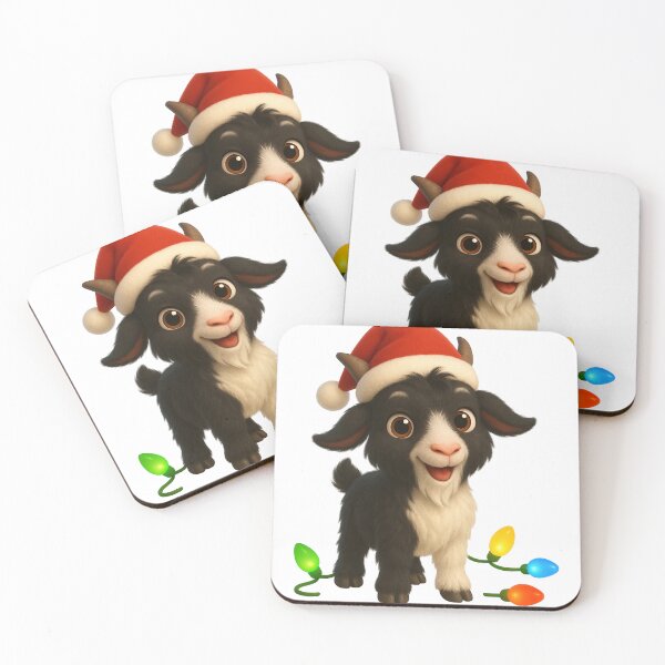 Item preview, Christmas Fainting Goat designed and sold by Sillytoe.