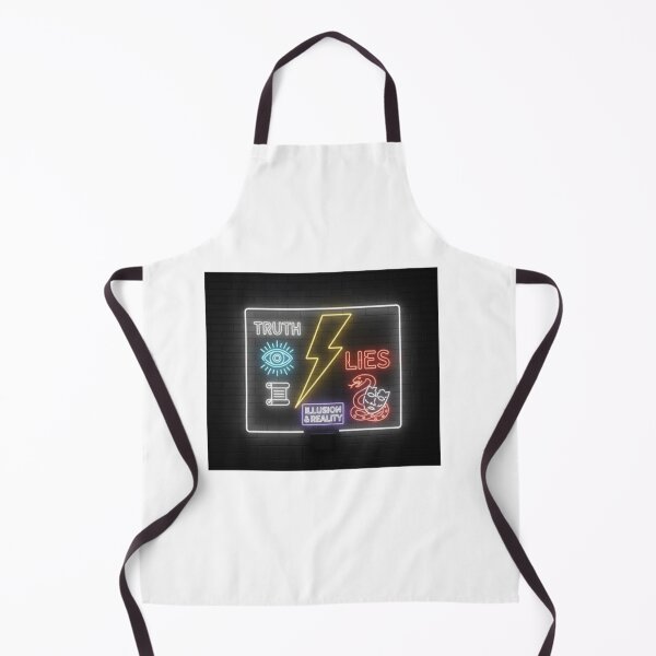 Item preview, Truth vs. Lies Retro Neon /  Illusion & Reality Design designed and sold by Tily360.
