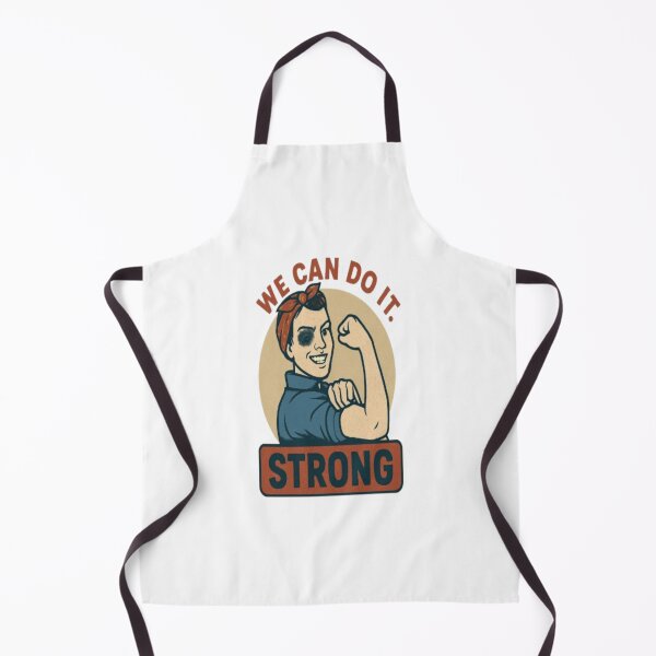 Item preview, Redbubble We Can Do It Strong – Powerful Resilience & Strength Motivation Art designed and sold by Horlardigital.