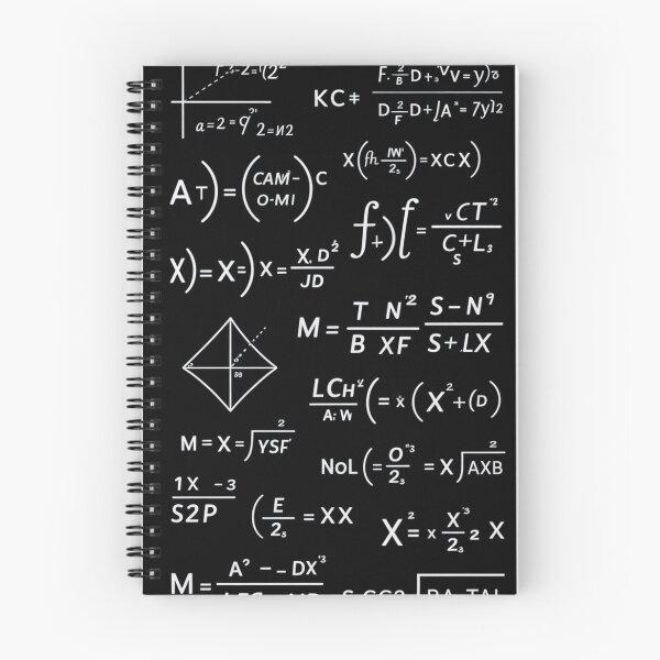 Item preview, Mathematical Beauty – Abstract Formula Art designed and sold by DreamOnShirts.