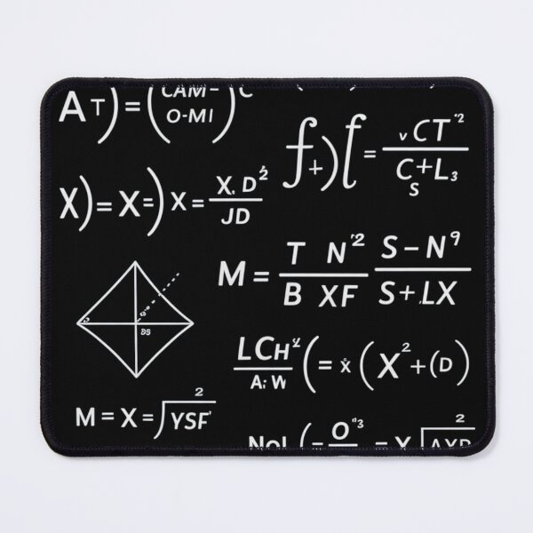 Item preview, Mathematical Beauty – Abstract Formula Art designed and sold by DreamOnShirts.