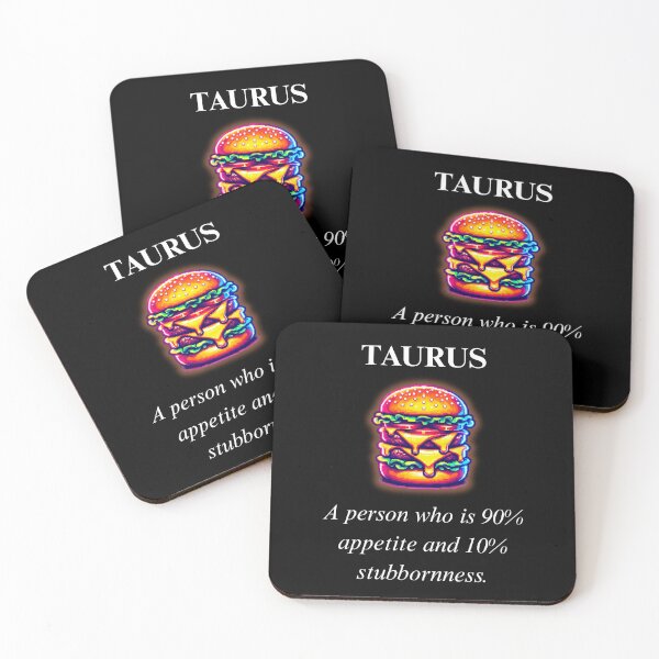 Item preview, Funny Taurus Definition - Sarcastic Zodiac Typography Neon Pixel Art designed and sold by JonyDG.