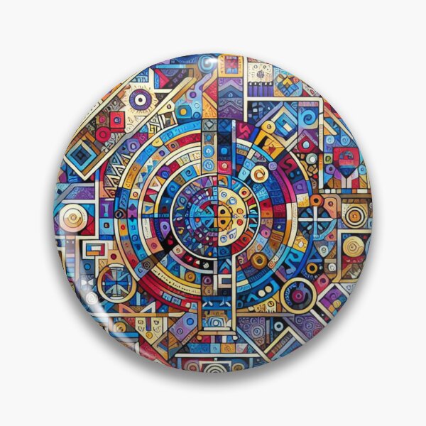 Item preview, Colorful geometric pattern designed and sold by Nû-Ezzz.