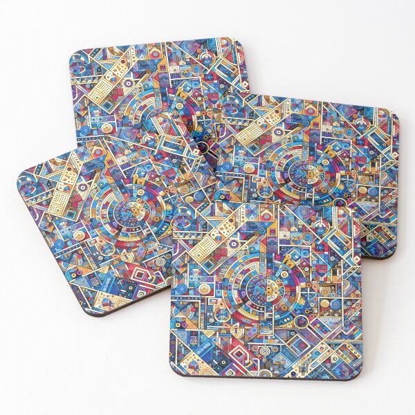 Item preview, Colorful geometric pattern designed and sold by Nû-Ezzz.