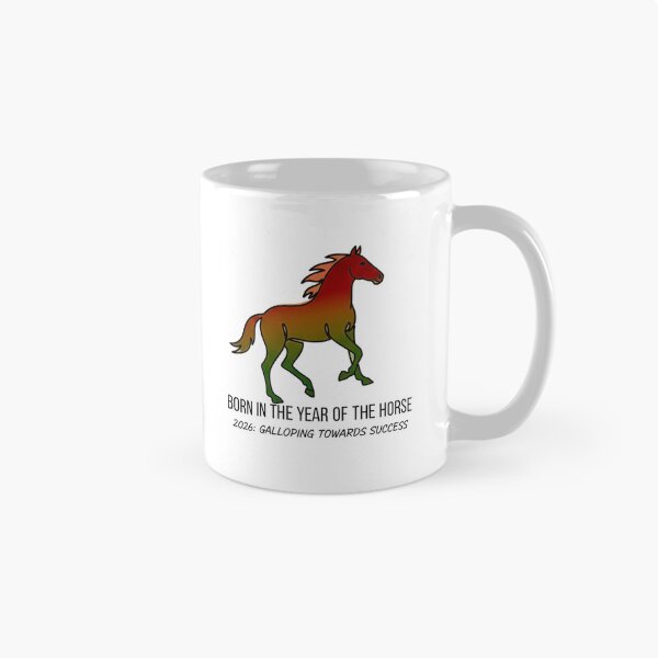 Item preview, Year of the Fire Horse 2026 Lunar New Year Prosperity MESSY-MIND designed and sold by MESSY-MIND.