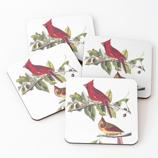 Item preview, Grosbeak Cardinals - John James Audubon designed and sold by Jon-Baran.