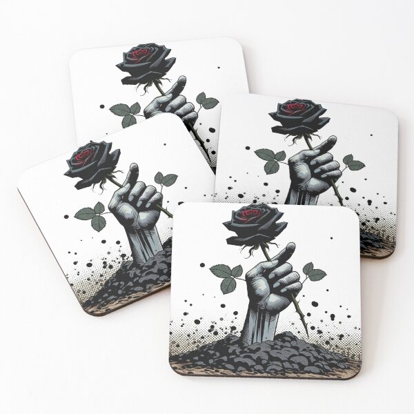 Item preview, Black Rose designed and sold by DeadThingsShop.