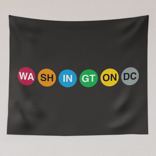 Item preview, Washington, DC Metro Pattern designed and sold by Lyle M Designs.
