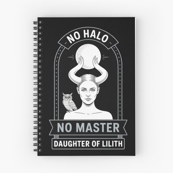 Item preview, No Halo No Master - Daughter of Lilith | Gothic Occult Moon Witch designed and sold by Marpin91.