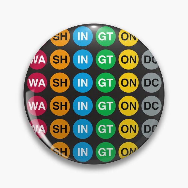 Item preview, Washington, DC Metro Pattern designed and sold by Lyle M Designs.