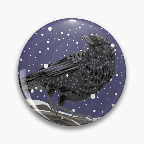 Item preview, Winter Crow designed and sold by Alchemystress.