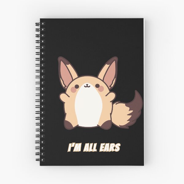 Item preview, I'm All Ears Fennec Fox Kawaii Big Ears Meme designed and sold by AnimalMemeHub.