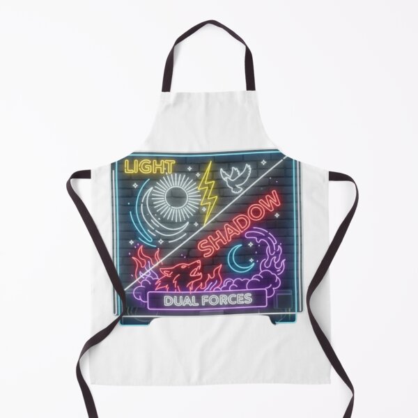 Item preview, Light vs. Shadow Retro Neon Dual Forces Design designed and sold by Tily360.