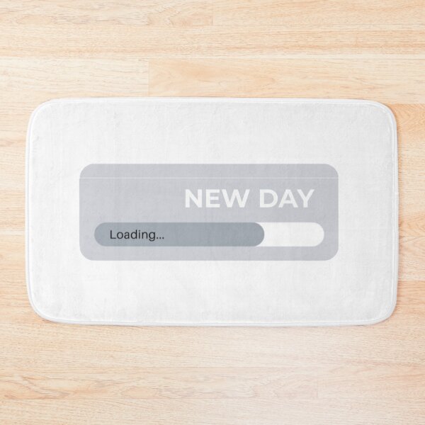 Item preview, New Day Loading Motivational Quote designed and sold by Oniyasha.