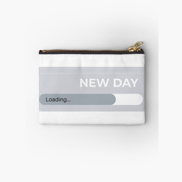 Item preview, New Day Loading Motivational Quote designed and sold by Oniyasha.
