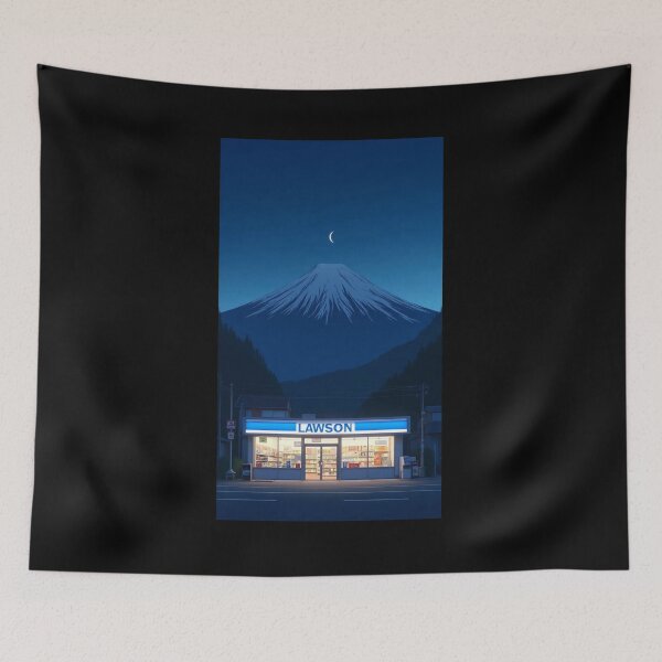 Item preview, Mount Fuji Night Scene designed and sold by Oniyasha.