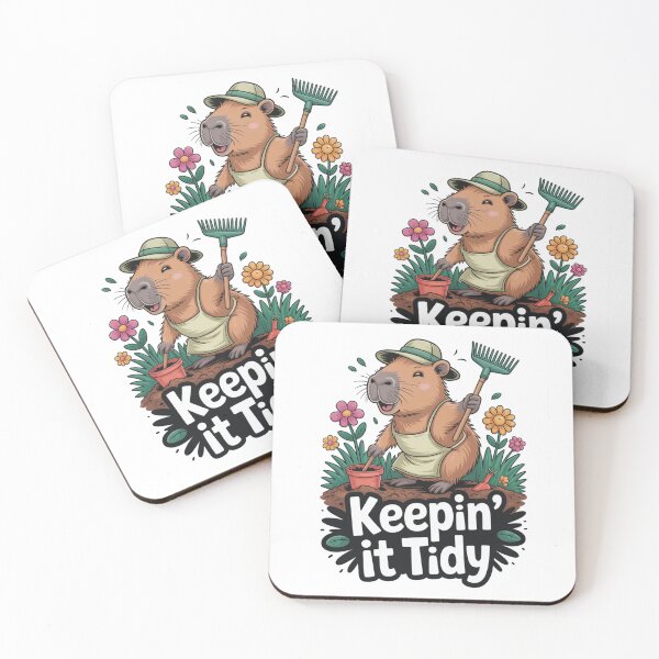 Item preview, Capybara Chill – Just Chilling Garden Mood designed and sold by DreamOnShirts.