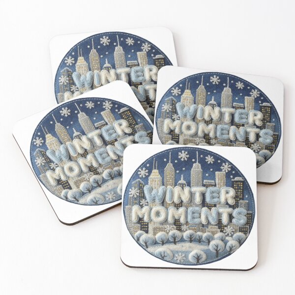 Item preview, New York Winter Moments Cityscape – Cozy Winter Gift Art designed and sold by Imaginarium of Chaos falcon88 .