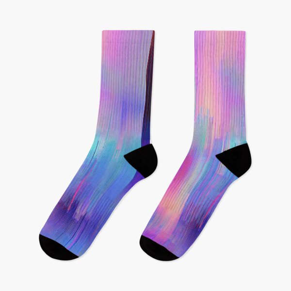 Item preview, Neon Glitch Striped Texture Digital Abstract Pattern designed and sold by EL-Lebedenko.