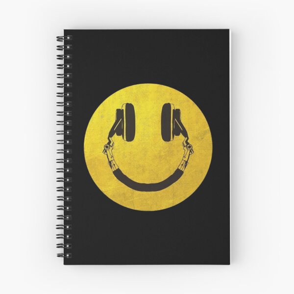 Item preview, Smiley Headphones Music Face designed and sold by Oniyasha.